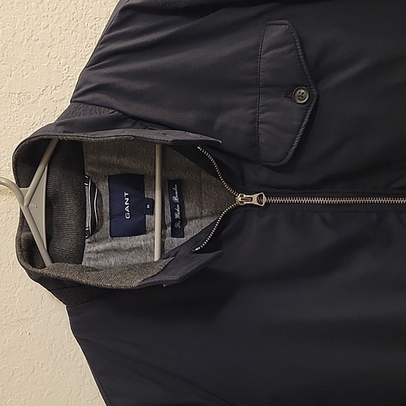 Gant The Wicker Bomber Jacket - Navy - Medium - Picture 6 of 16